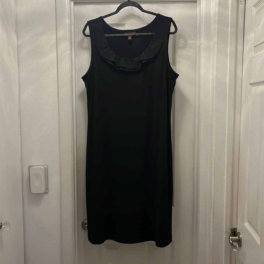 DANA BUCHANAN Black Sleeveless Dress - Size XL